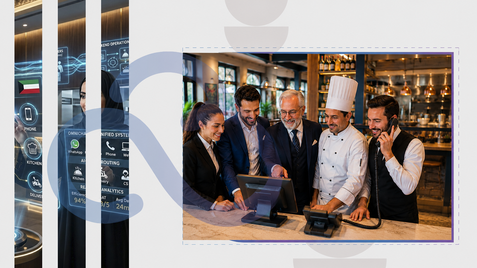 Call Center Solutions for Restaurants حلول اتصالات للمطاعم
