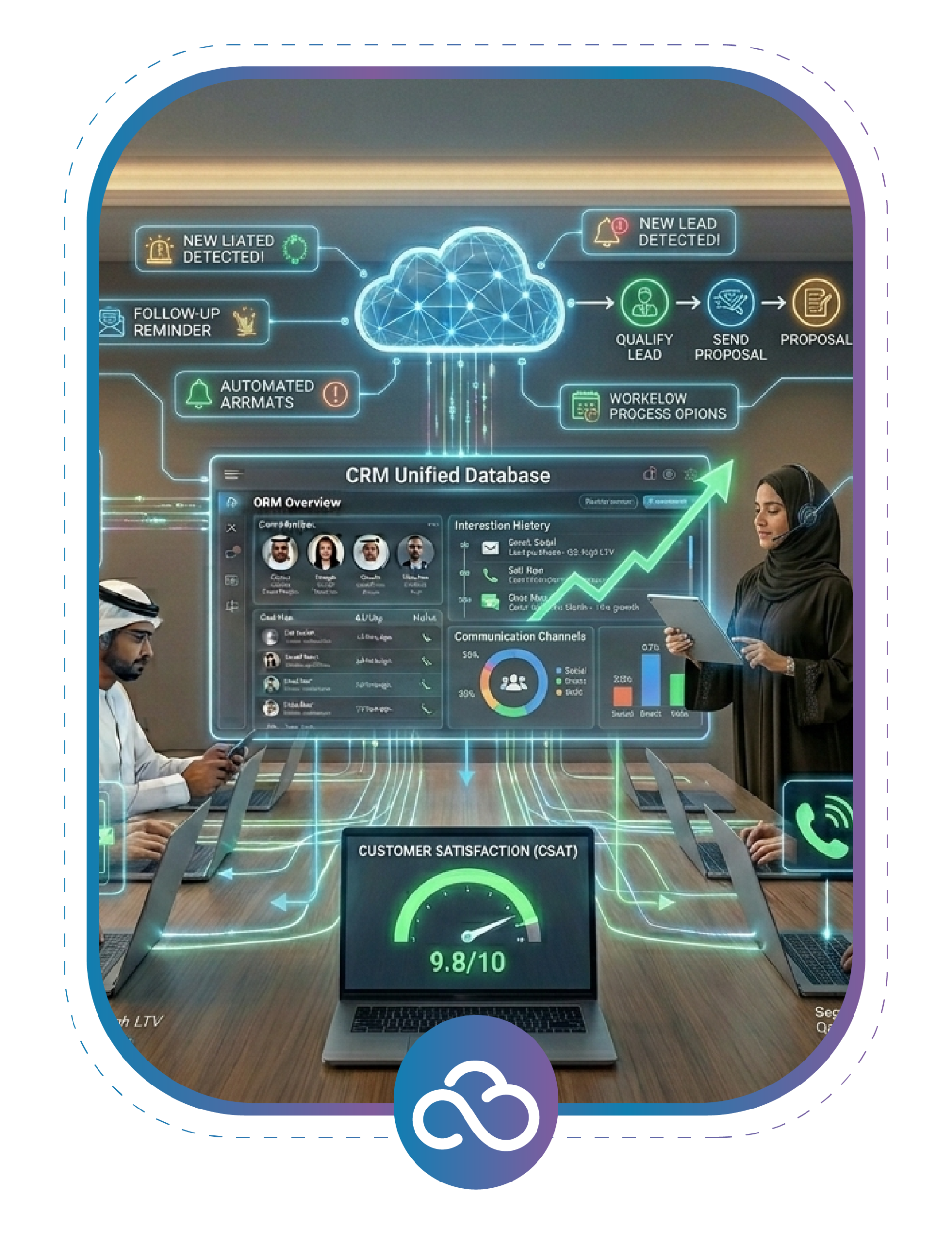 نظام إدارة علاقات العملاء (CRM)