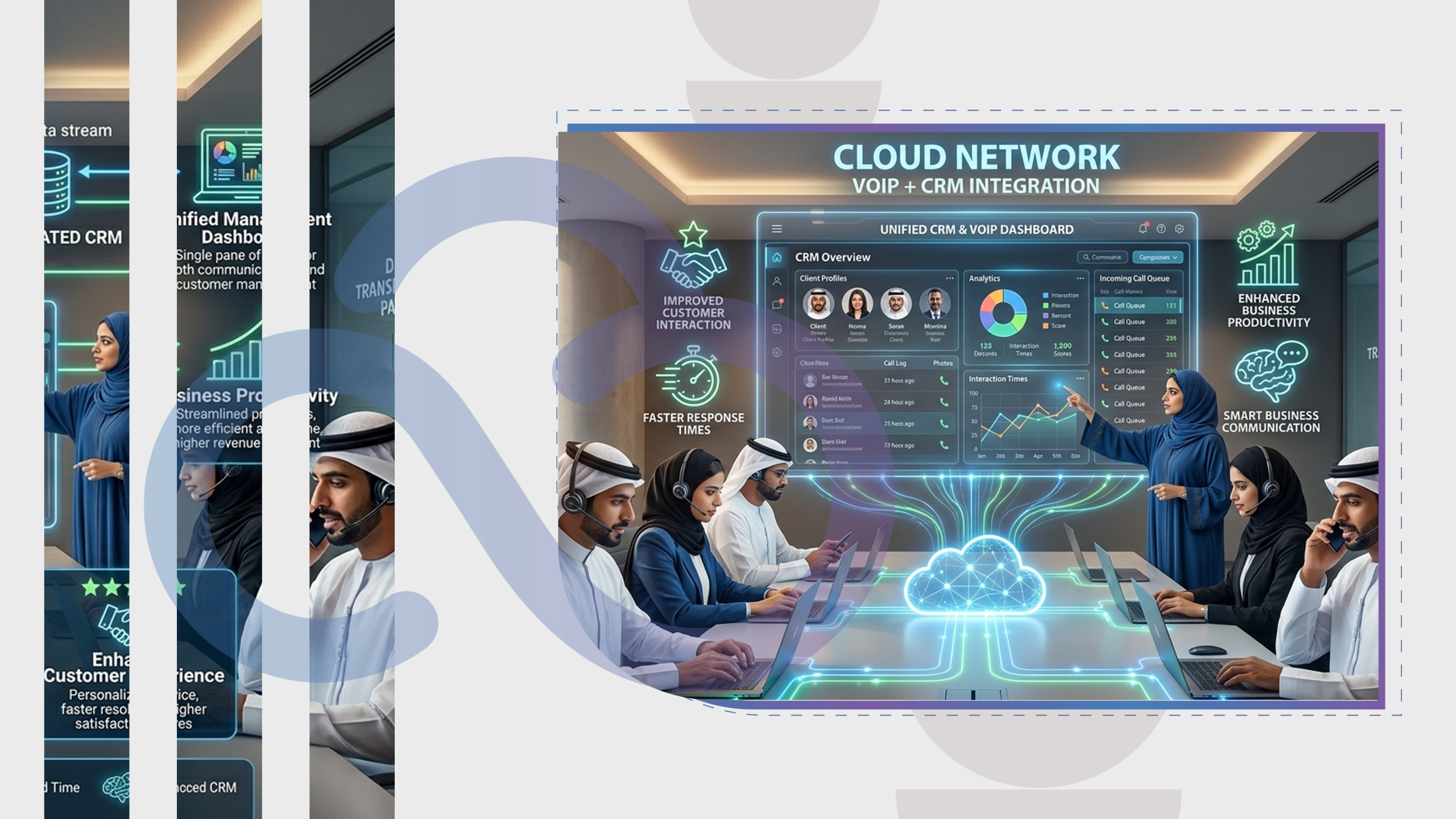 Integrating VoIP with CRM دمج VoIP مع CRM