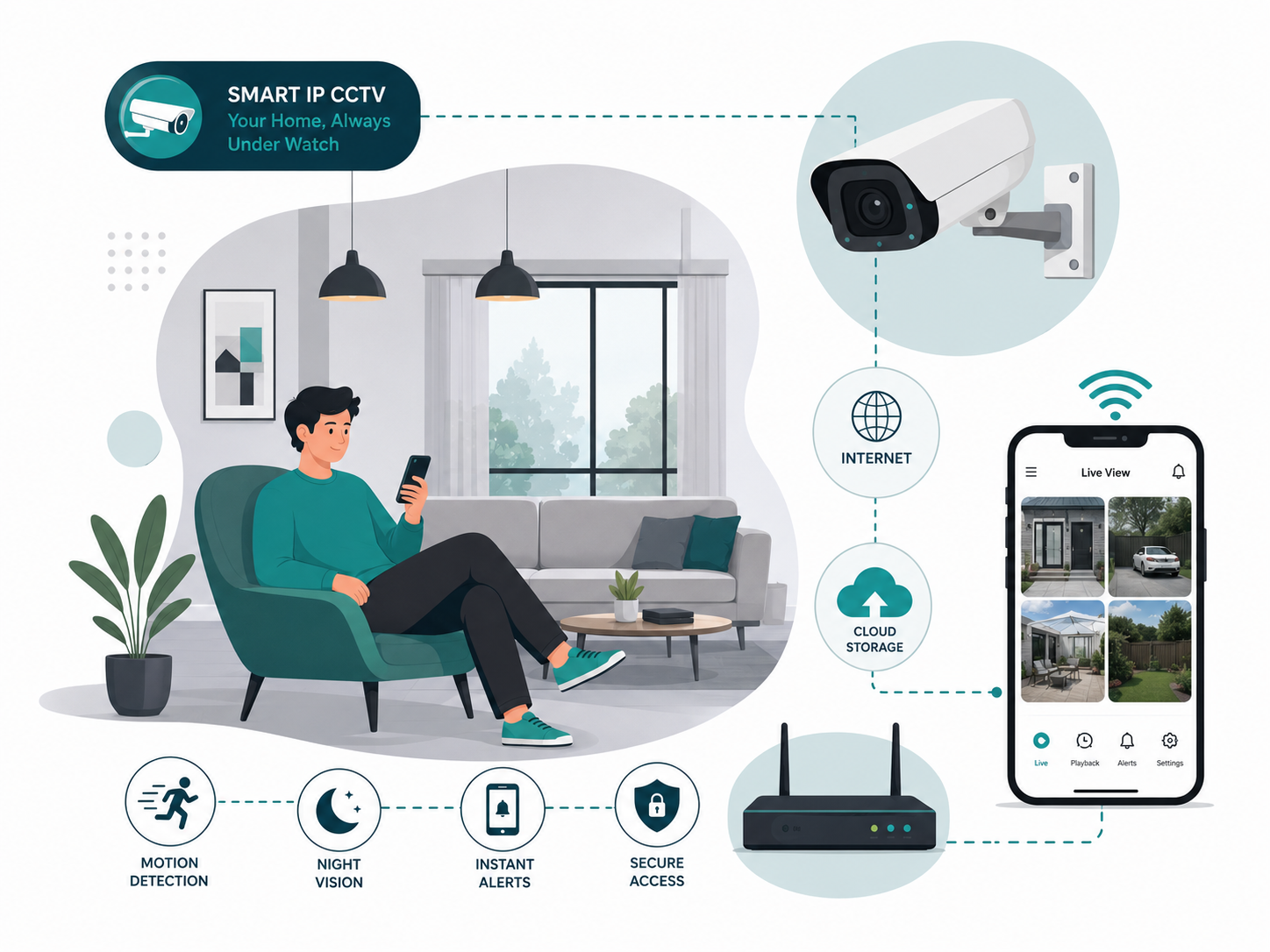 Smart IP CCTV Cameras