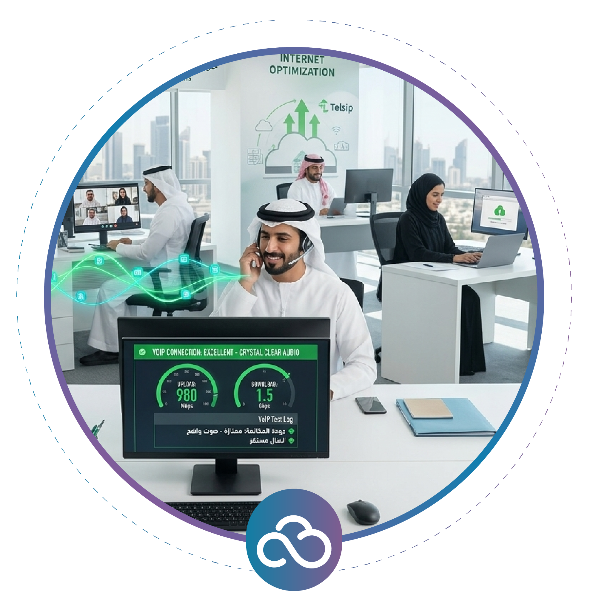 جودة مكالمات الفويب